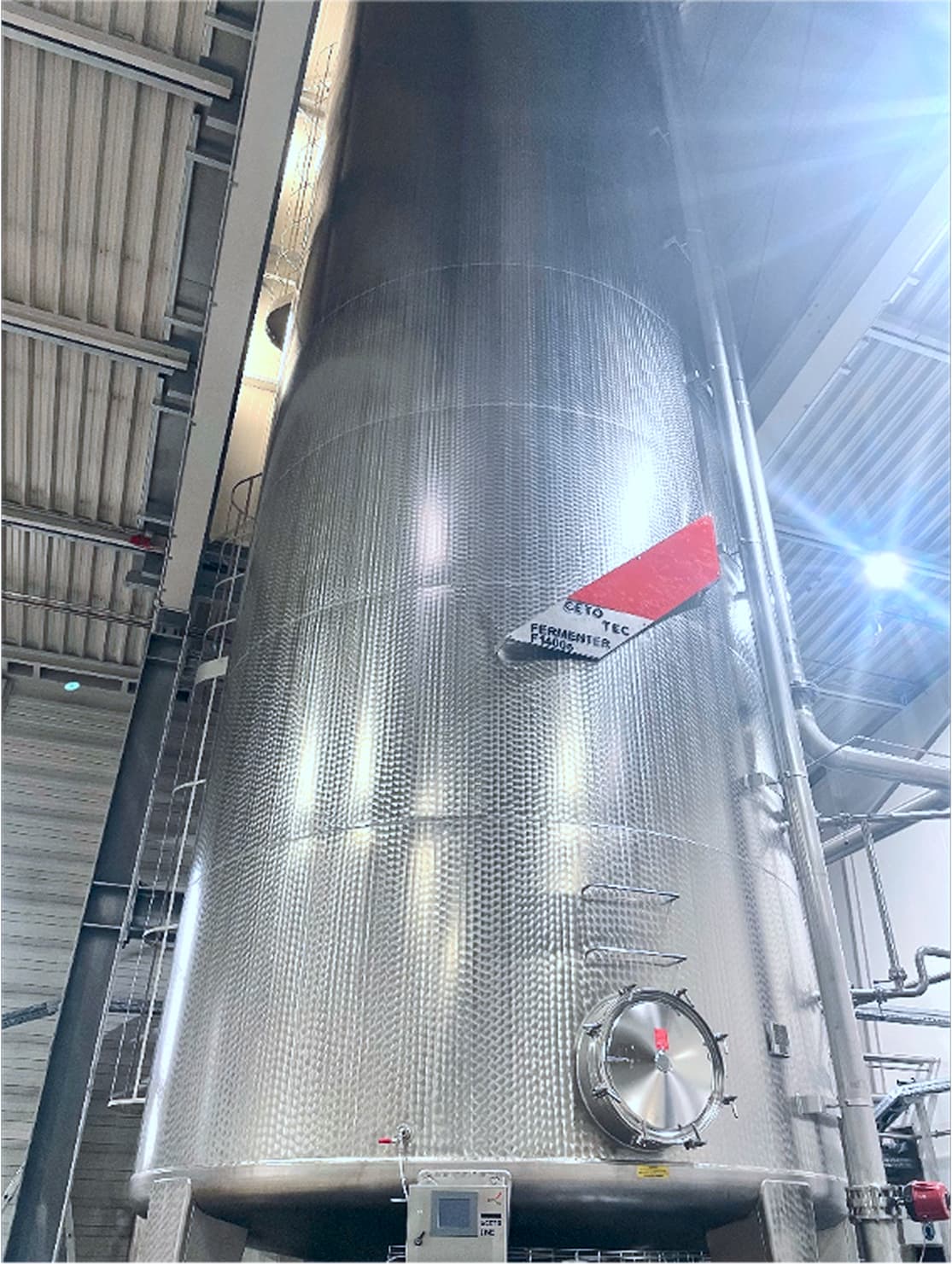 Picture of sustainable fermenter in Germany